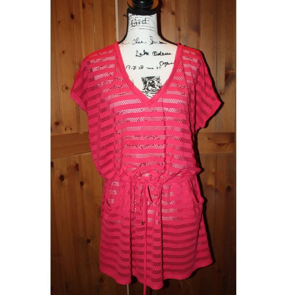 Calvin Klein Pink Swim Coverup XL